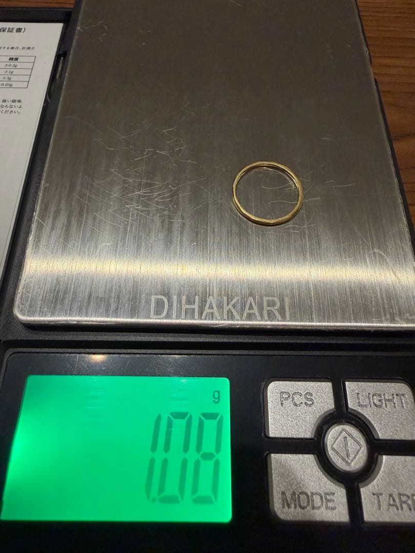 【18金リング】MALAMA シンプルリング K18リング