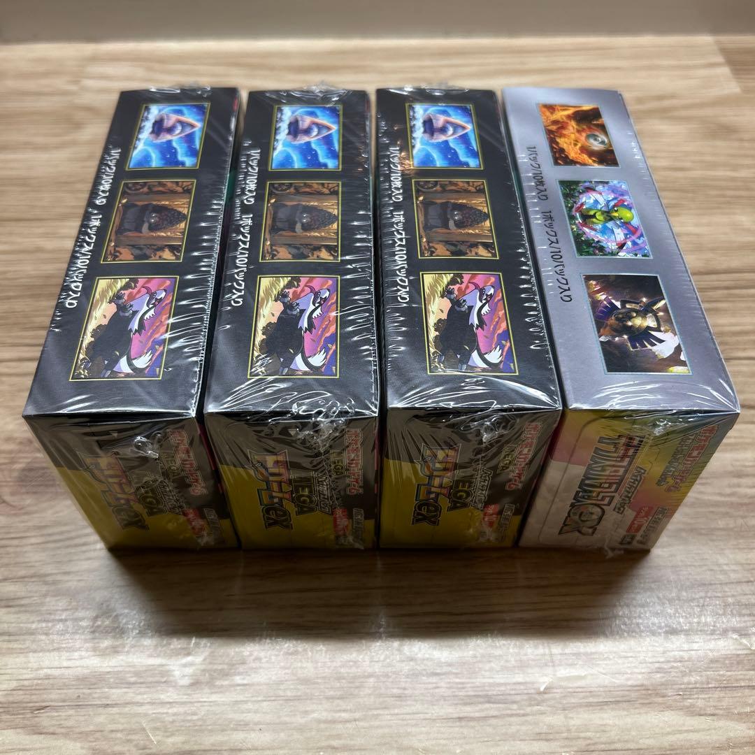 ポケモンカード　メガドリームex テラスタルフェス　4BOX