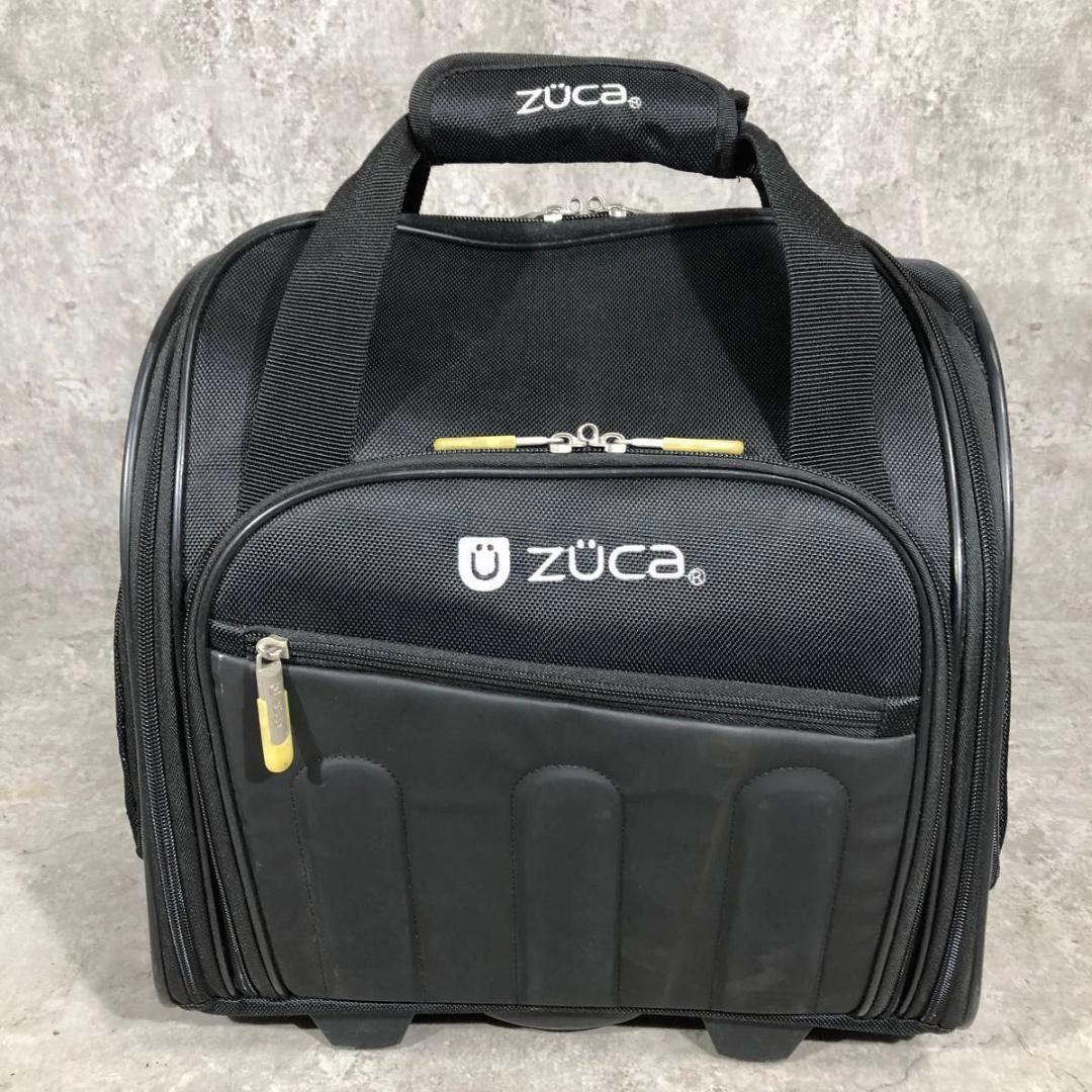 美品 ZUCA ズーカ キャリーケース キャリーバッグ ブラック 旅行バッグ