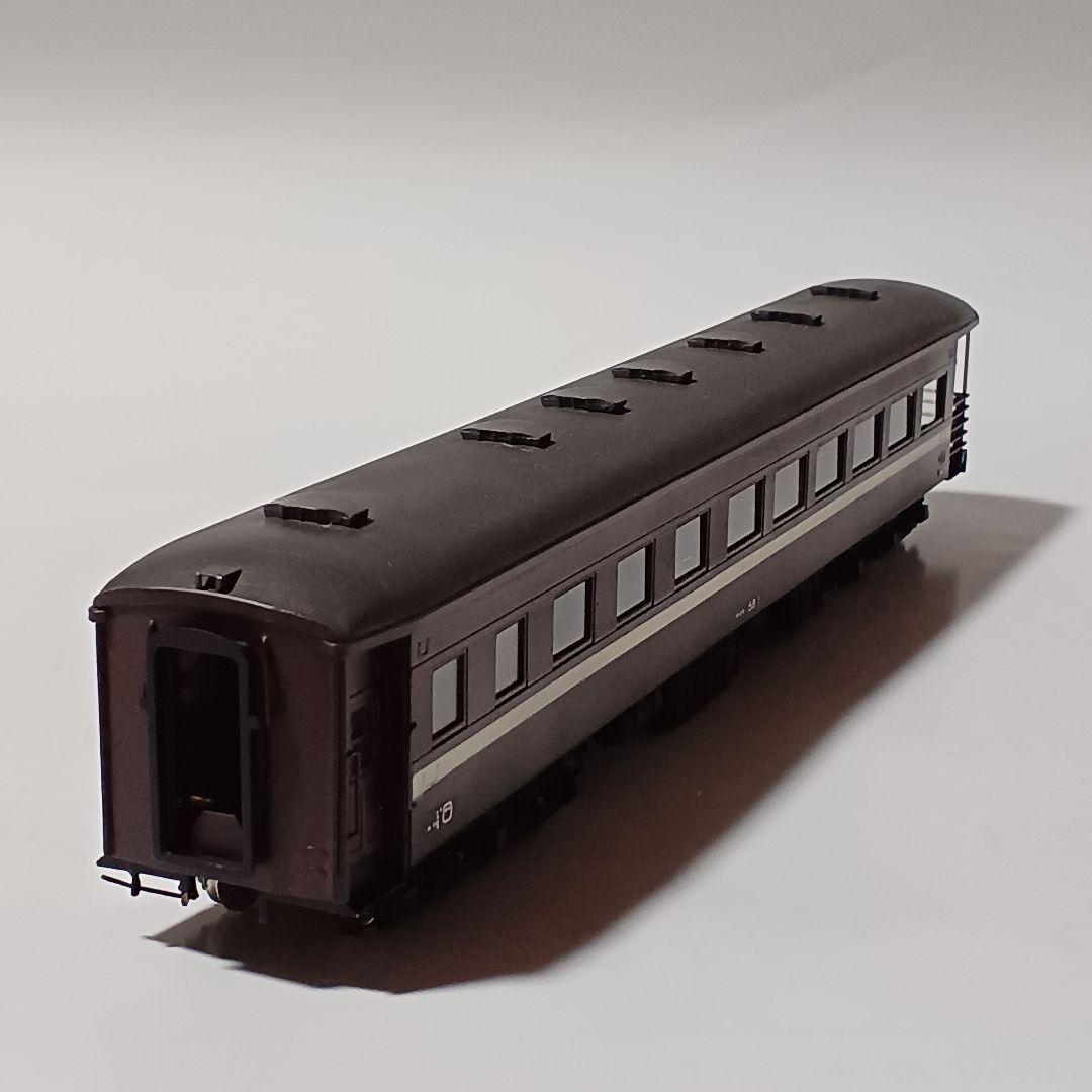 特急はと 展望車 マイテ58 茶色