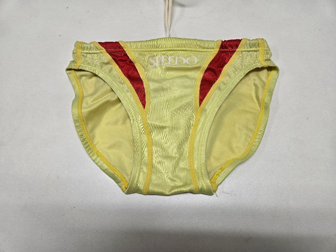 Speedo 競泳水着 JASPO　SSサイズ イエロー・レッド　ライフガード