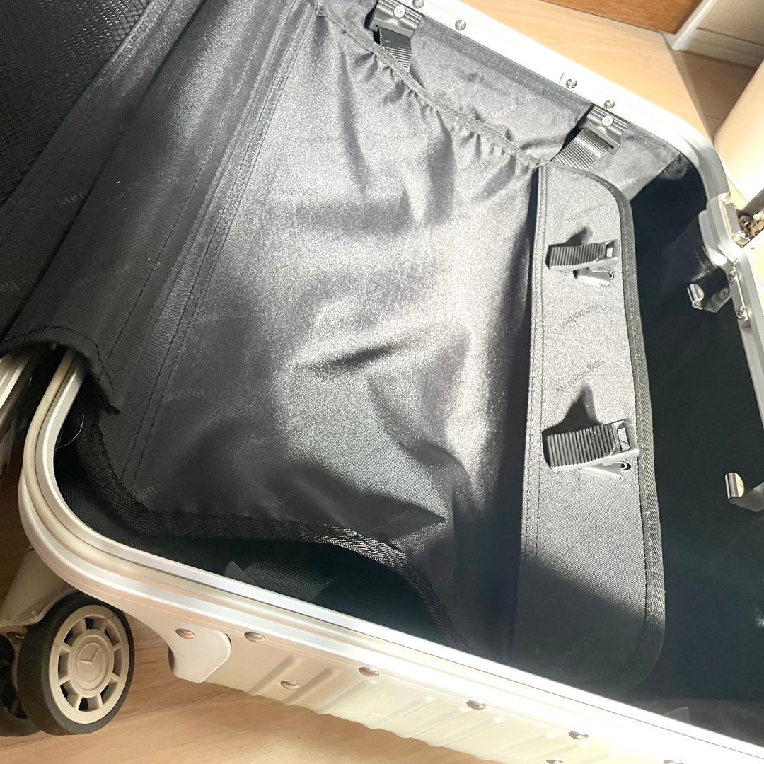 メルセデスベンツ オリジナル アルミ スーツケース 32L TSAロック 機内可
