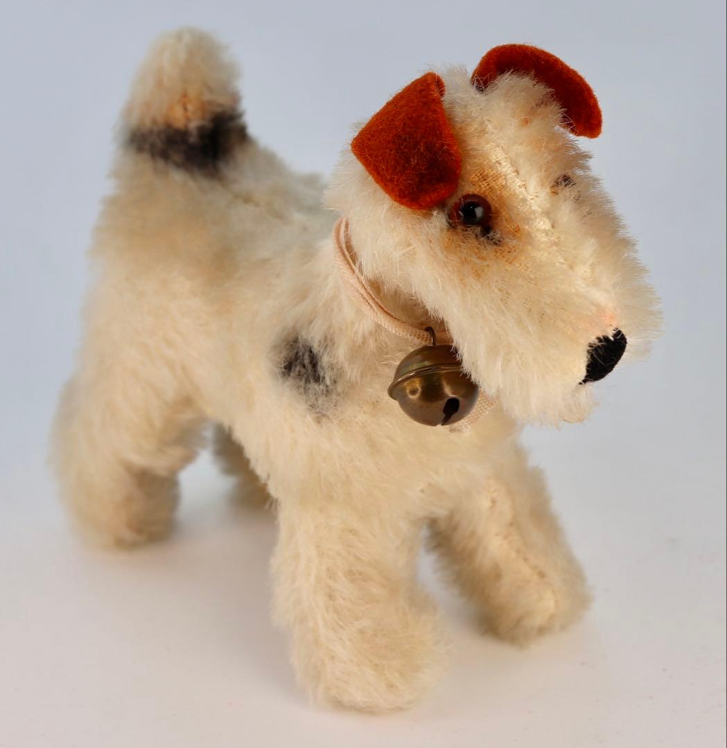 1954 FoxyTerrier シュタイフ・ビンテージ品 10cm ボタン無し