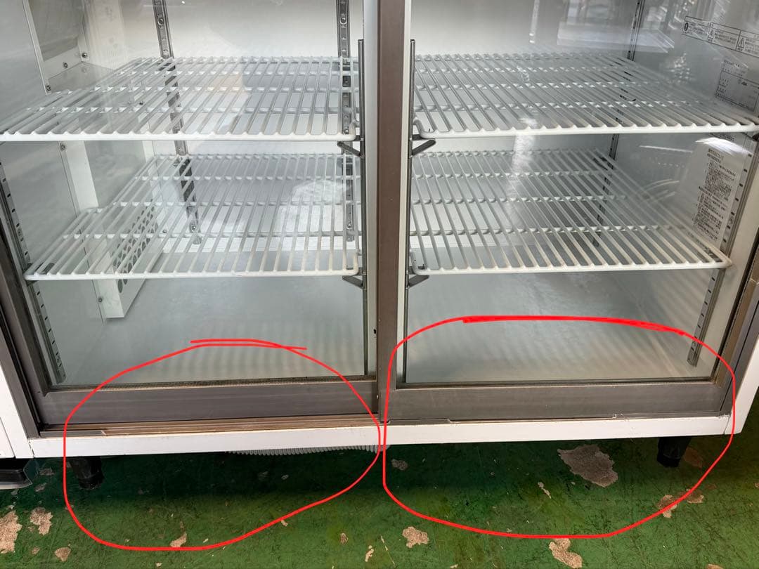 2020年フクシマガリレイテーブル形冷蔵ショーケース 1200x600x800