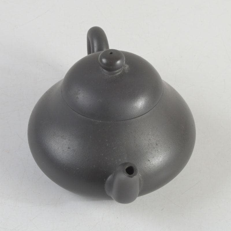 中国　紫砂　朱泥　急須　茶壷　在銘　C　9236