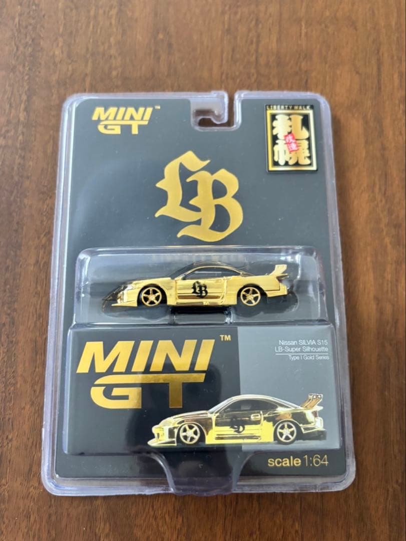 MINI GT LB Super Silhouette S15 ゴールド