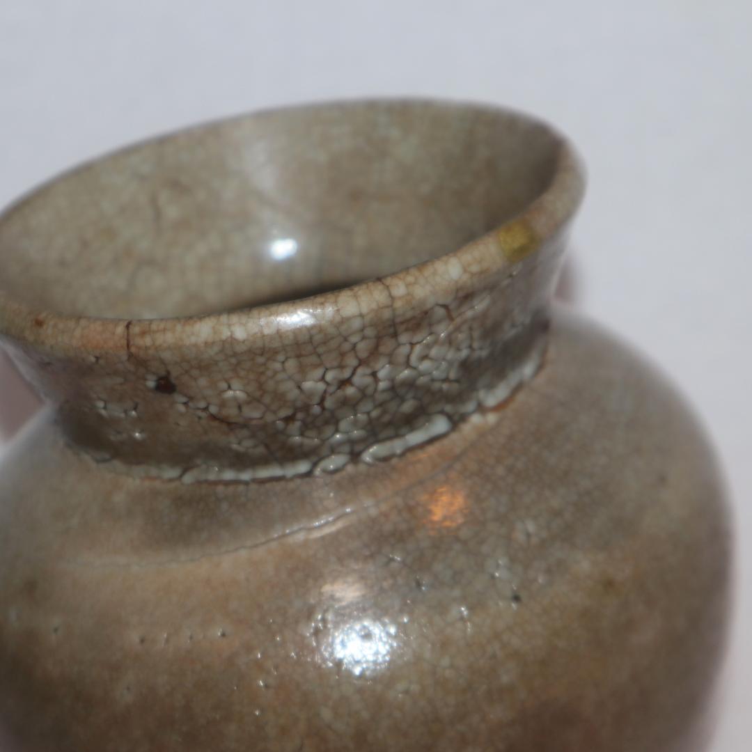 李朝　井戸の小壺