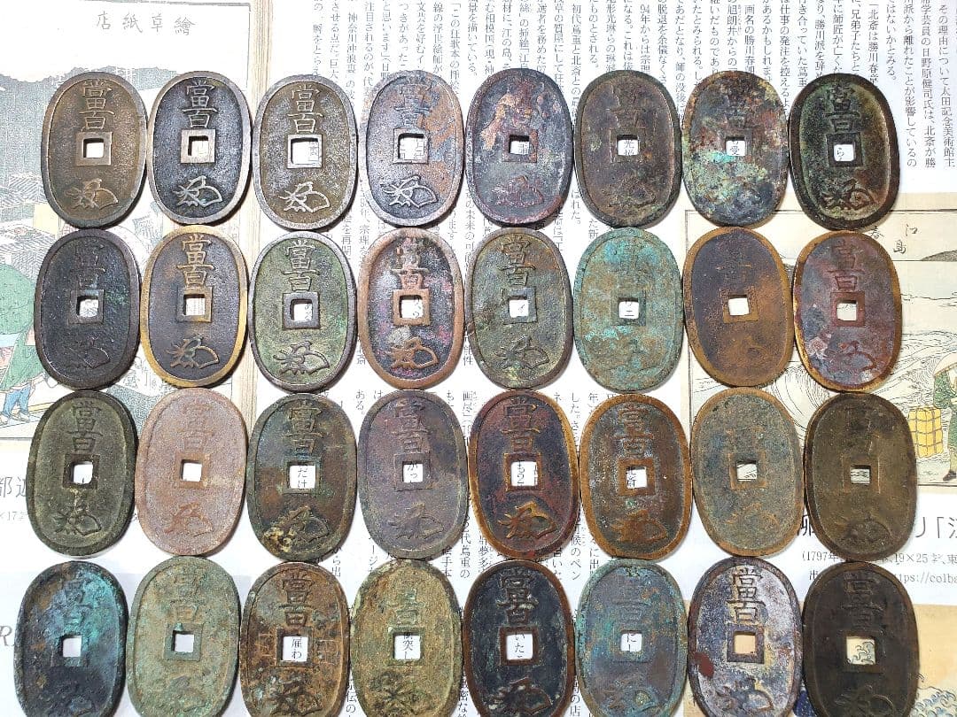 古銭　天宝通宝　通寳　　旧硬貨　近代貨幣　外国　海外　まとめ　銭　銅貨