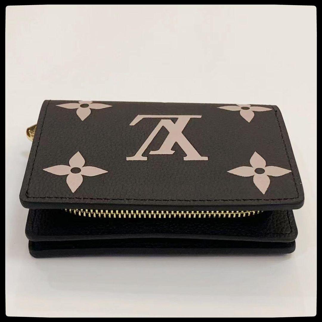 【箱付き】 二つ折り財布 ブラック