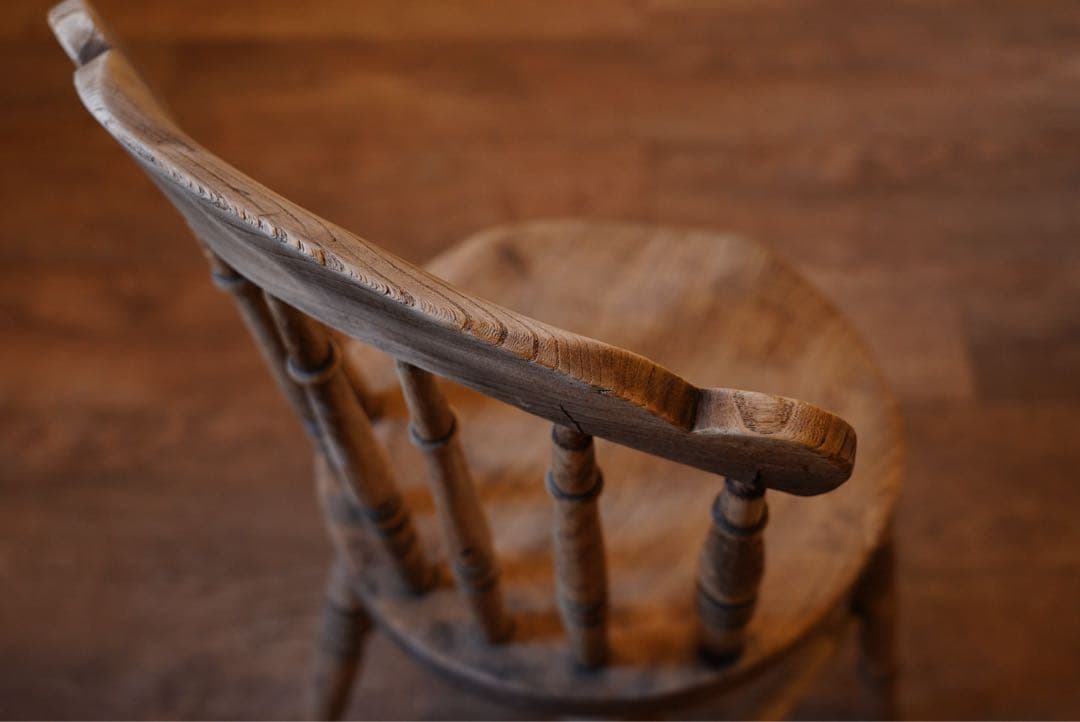 フランスアンティーク　チェア　椅子　古木　1800年代　ラスティック