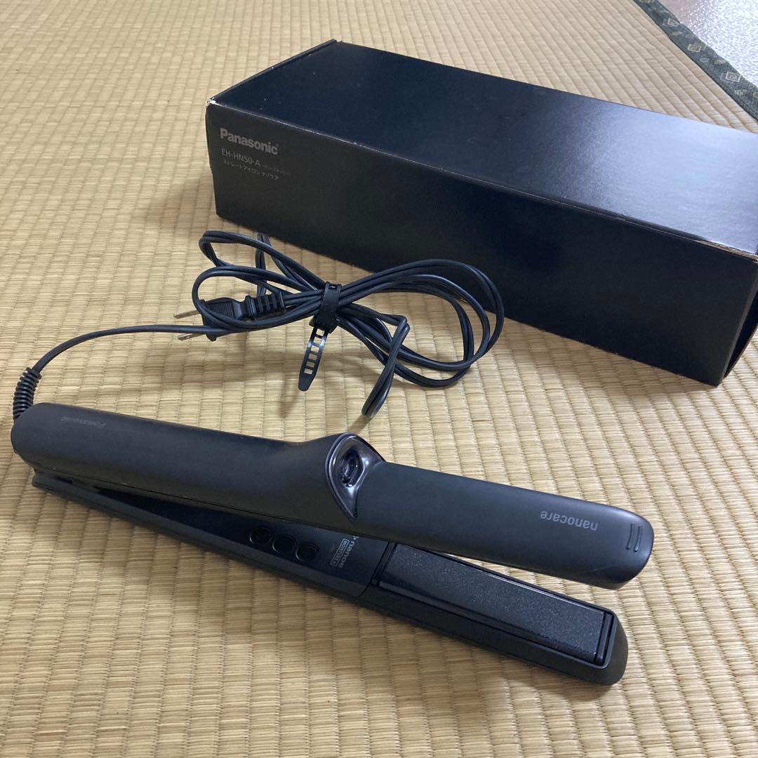 Panasonic®︎ ストレートヘアアイロン　ナノケア　　　EH-HN50-A