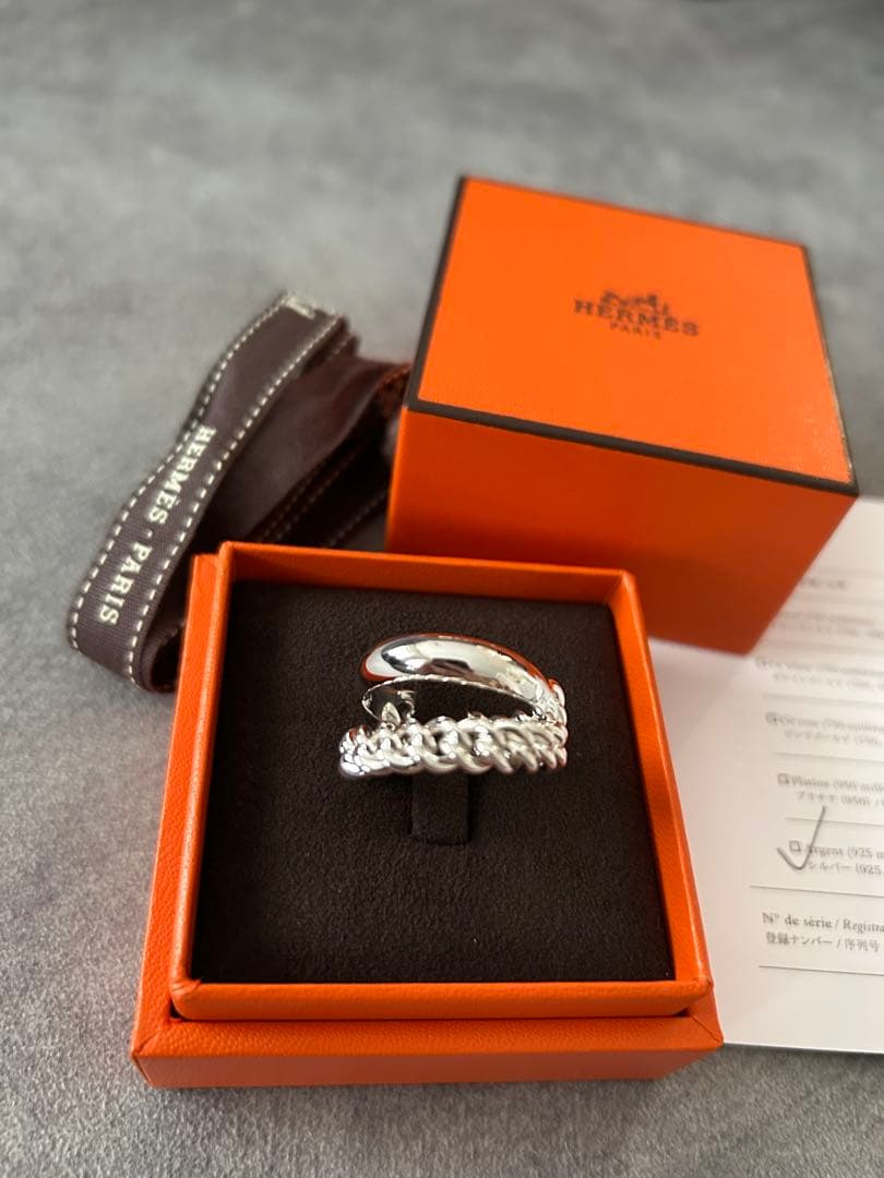 新品未使用　新作HERMES Boucle Inflexiblering