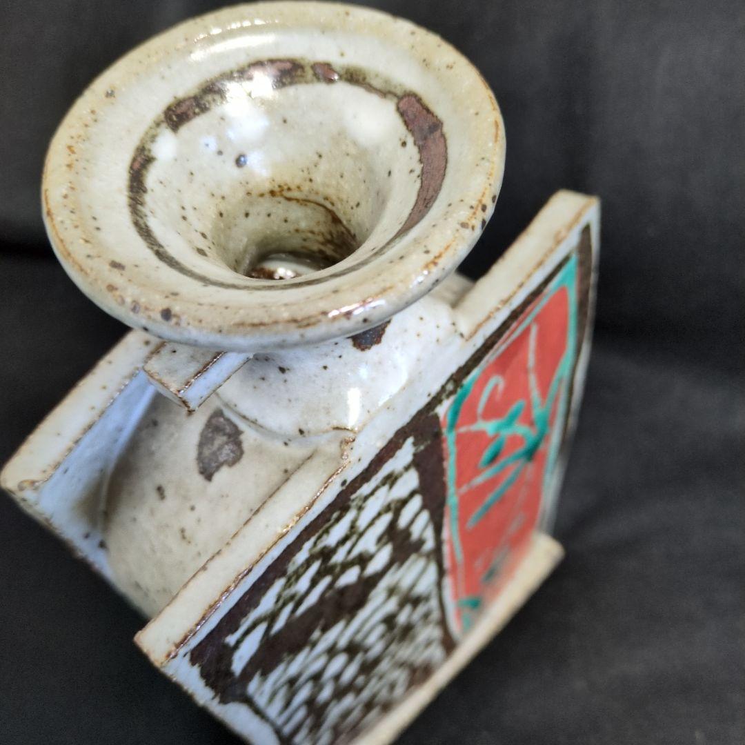 ★希少　 佐藤敏　京焼き　花瓶（箱あり）