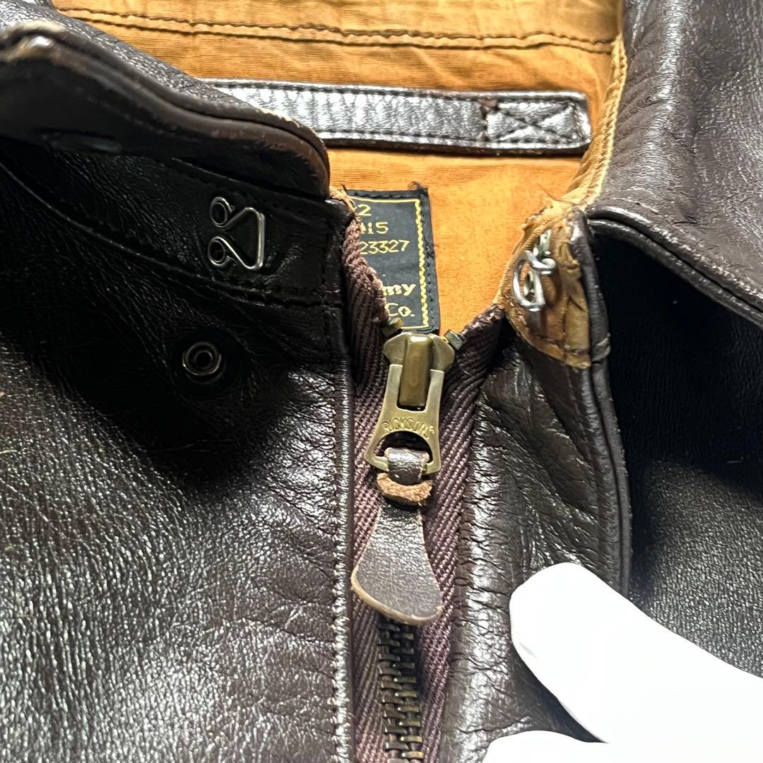 Buzz Rickson A-2 レザージャケット　馬革　ホースハイド　36 S