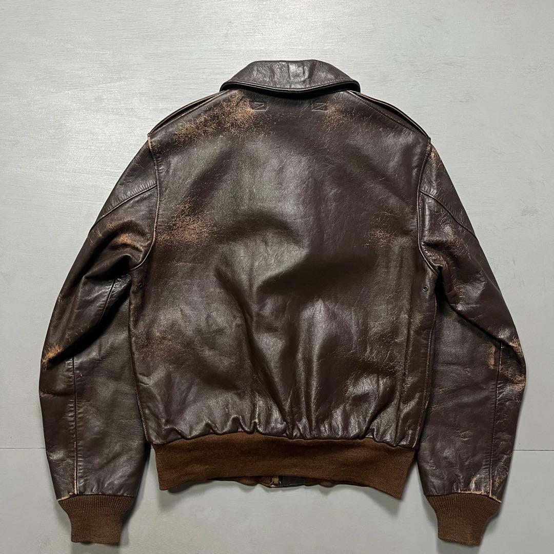 Buzz Rickson A-2 レザージャケット　馬革　ホースハイド　36 S