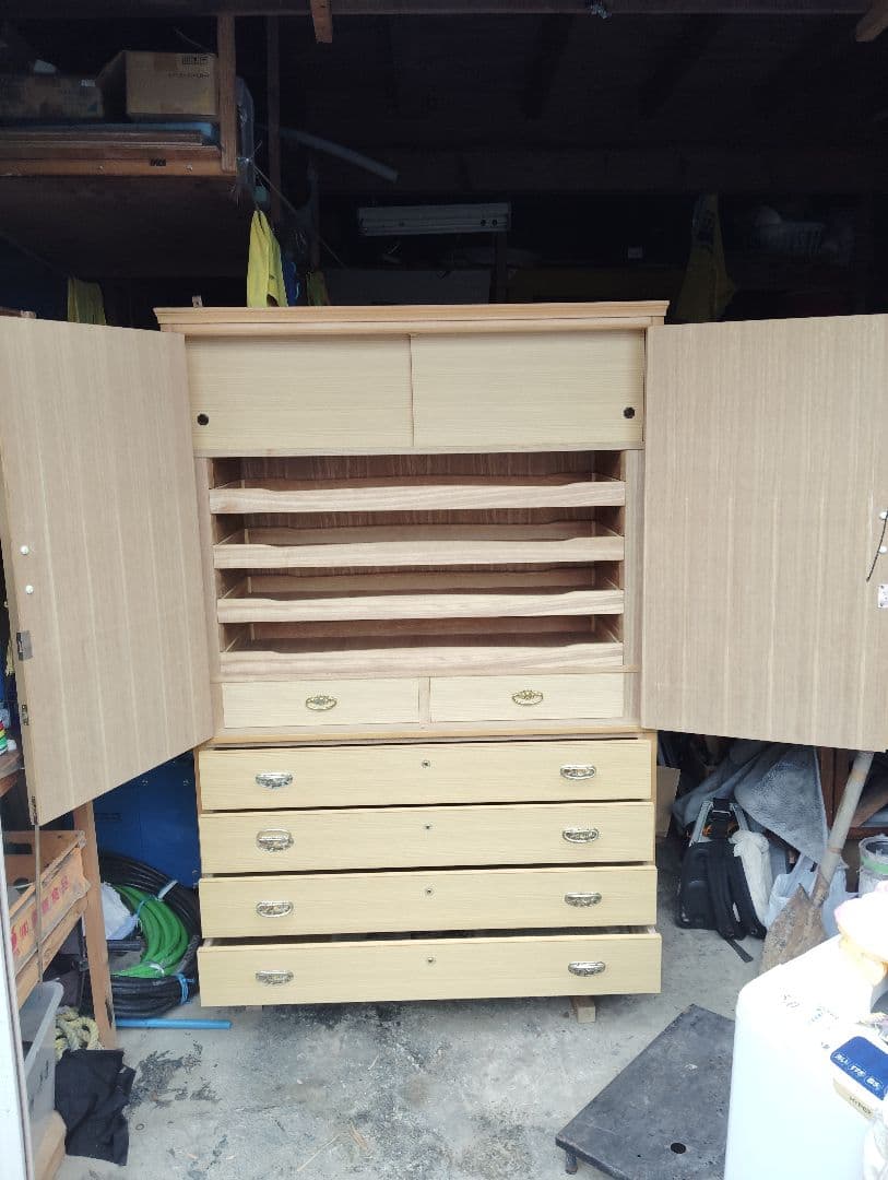 木製箪笥 収納力抜群