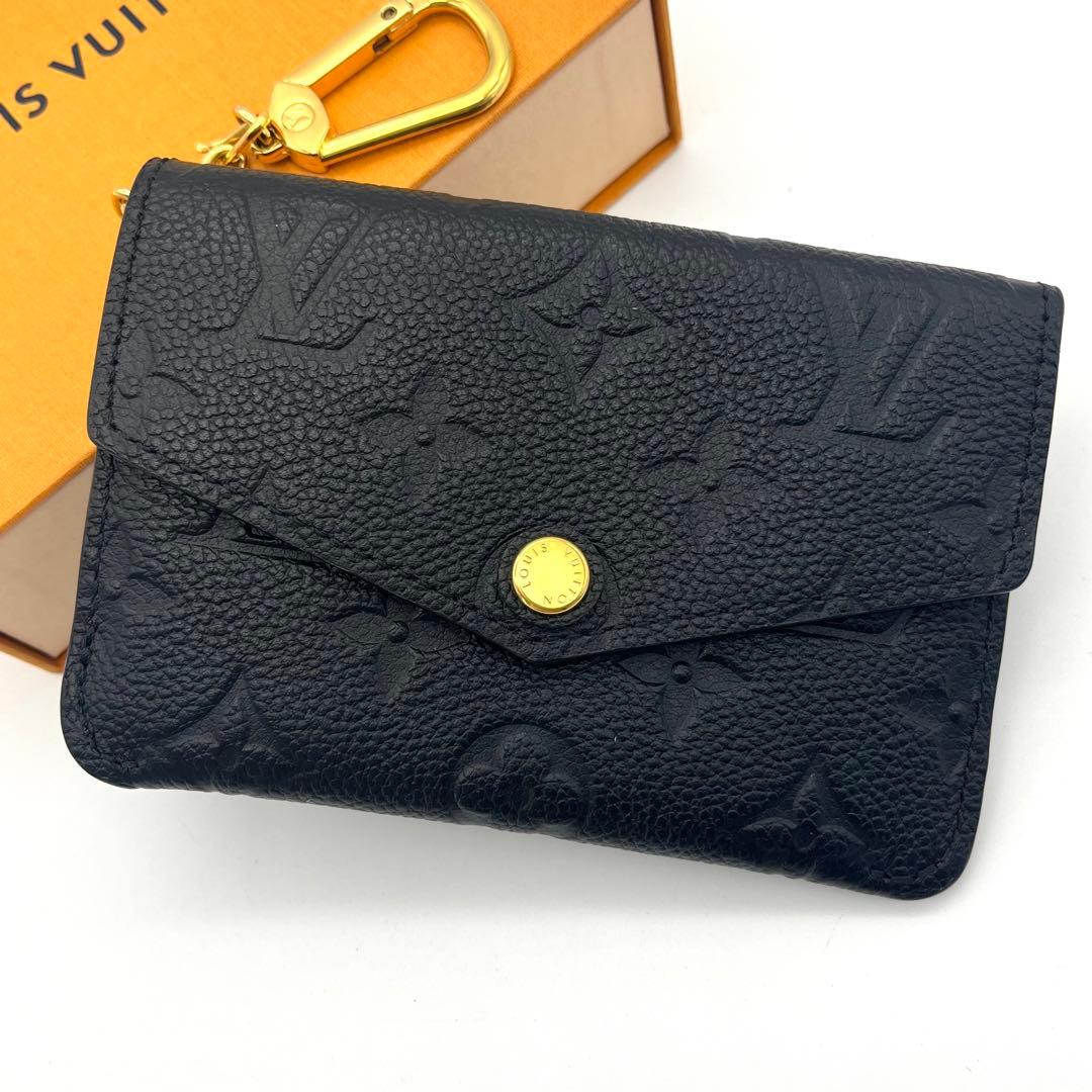 【美品】　ルイヴィトン　ポシェットクレ　アンプラント　ブラック　ケース