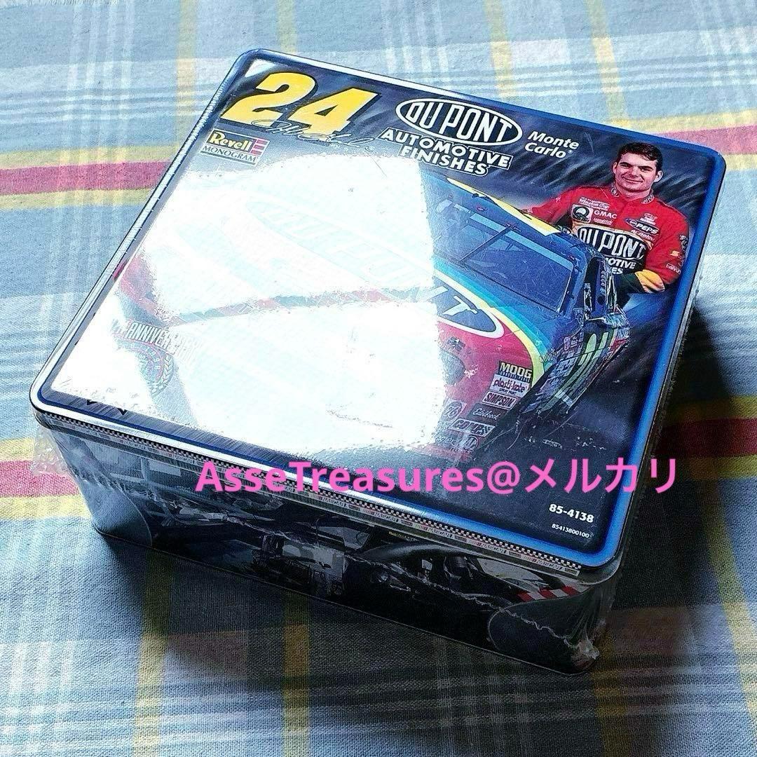 当時モノ 限定品 1/24 モンテカルロ ジェフ・ゴードン w/50周年記念缶