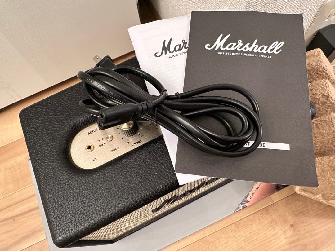 【新品未使用】Marshall ACTON2 ブラック