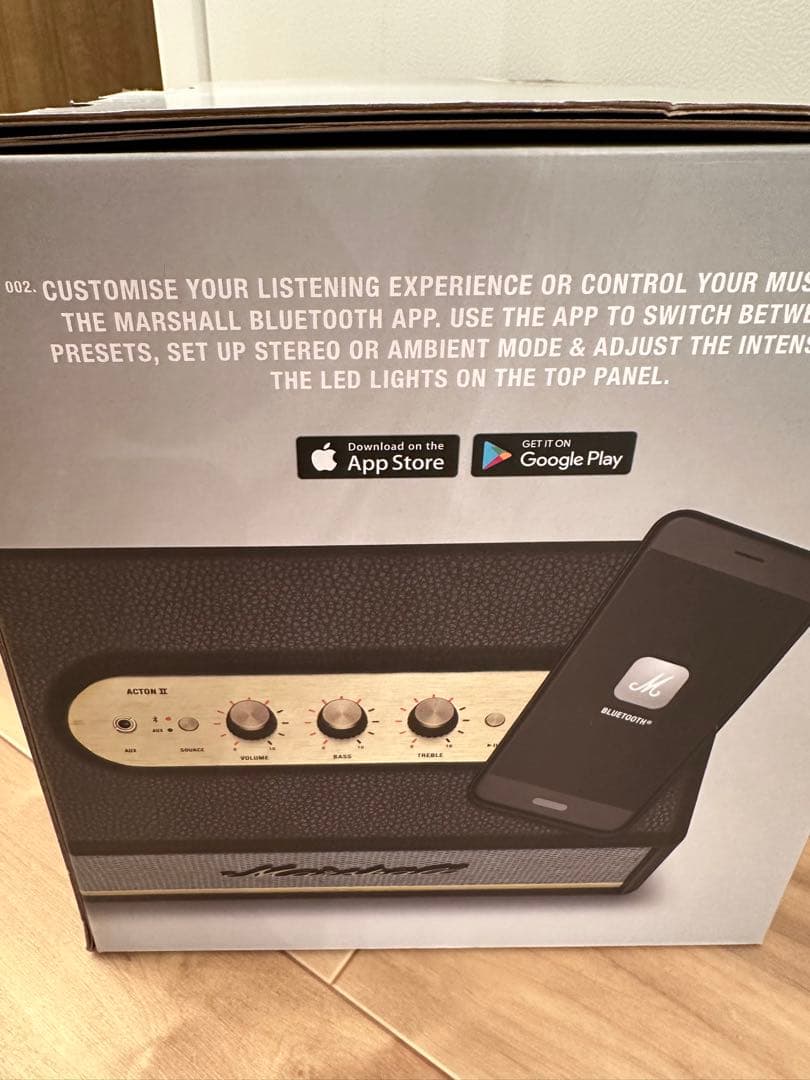 【新品未使用】Marshall ACTON2 ブラック