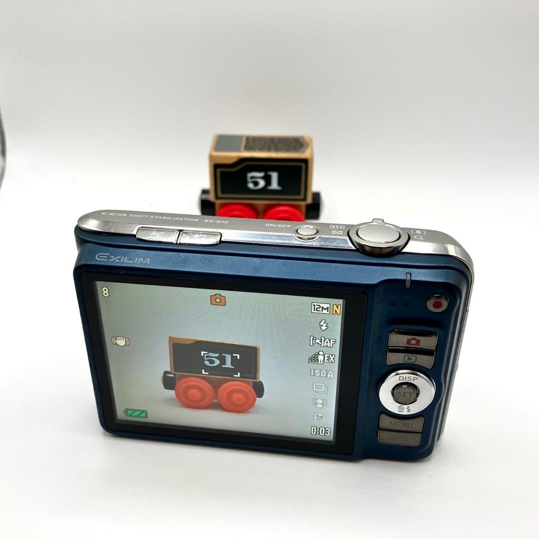 【動作品・付属品完備】CASIO EXILIM EX-H10 コンデジ 箱付き