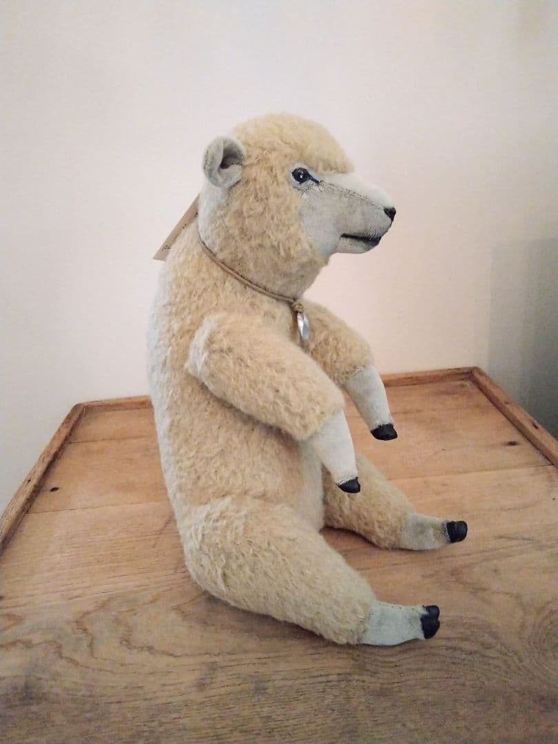 テディベア 作家　アーティストベア　ヒツジ　plum's 梅津恭子さん