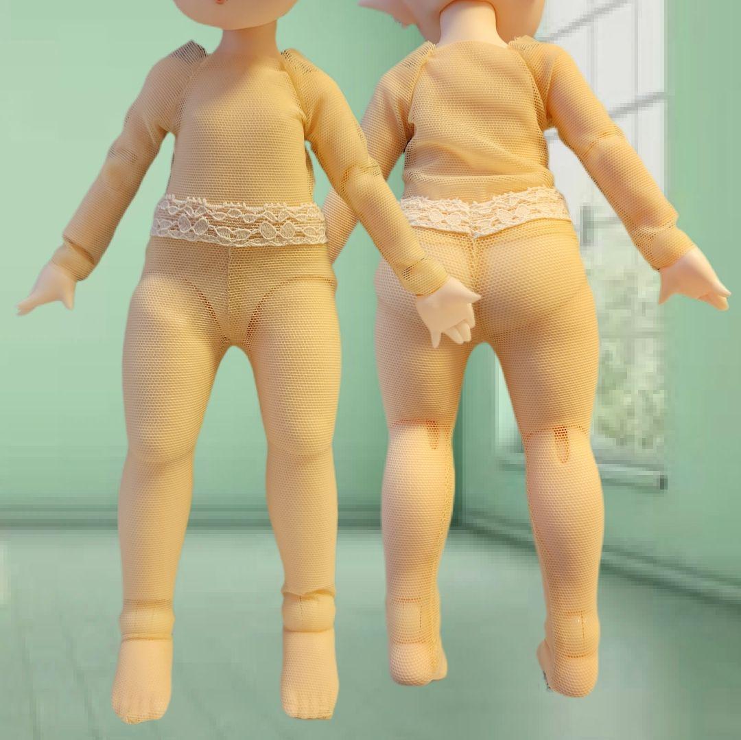 にゃるかり様 幼SD用色移り防止全身あみタイツ★お人形の靴下屋PONGEE