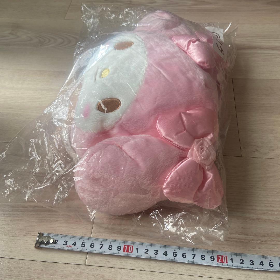 サンリオ　マイメロディ リズリサ　ぬいぐるみ2wayバッグ　レア　新品　リズメロ