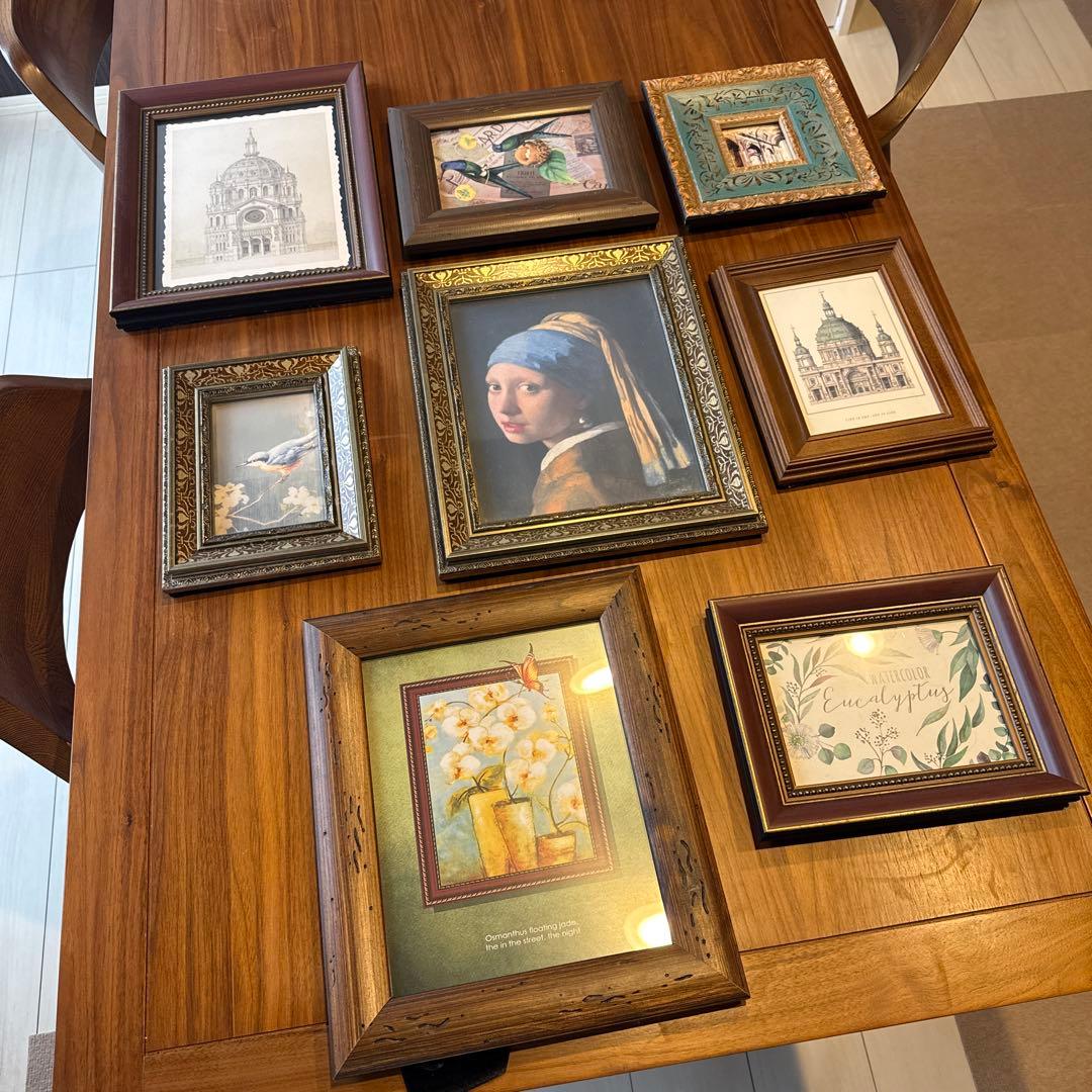 アンティーク　フォトフレーム　8点セット