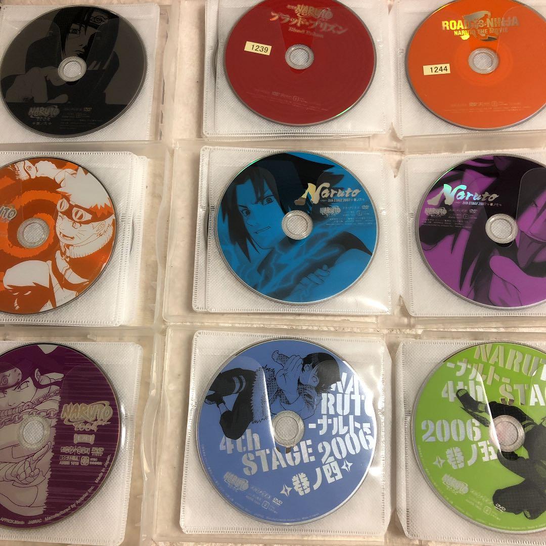 NARUTO　DVD大量　約124枚セット　幼少期〜疾風伝・劇場版・特別編　など