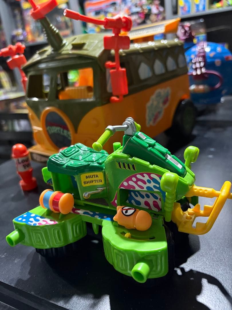 ミュータントタートルズ　乗り物3点 T eenage mutant ninja