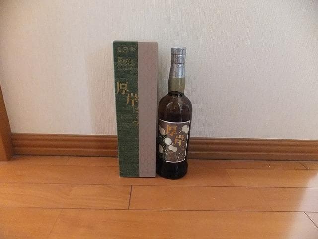 厚岸2本／嘉之助3本／日の丸1本　ウイスキー計6本　新品未開封　箱付