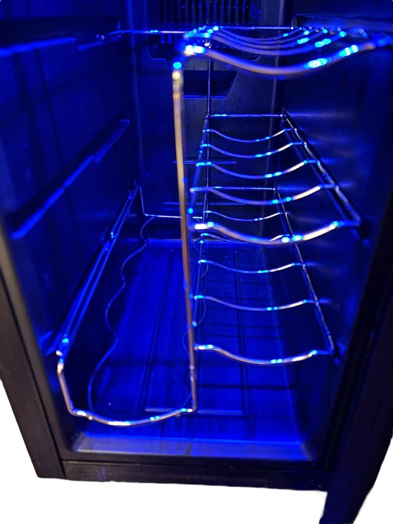 【美品】WIE電子 ペルチェ式ミニワインクーラー WIWCTE12BFGADX