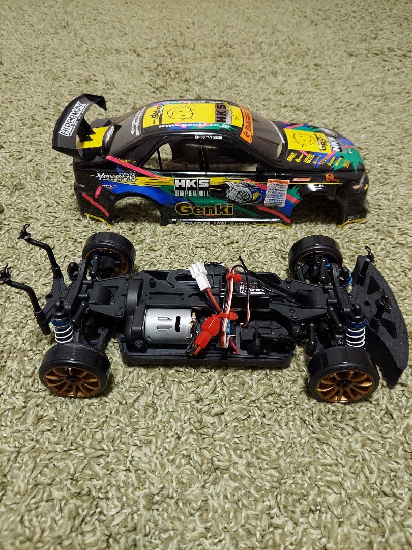 ホビーラジコン Yokomo DRIFT PACKAGE mini HKS RP IS220-R