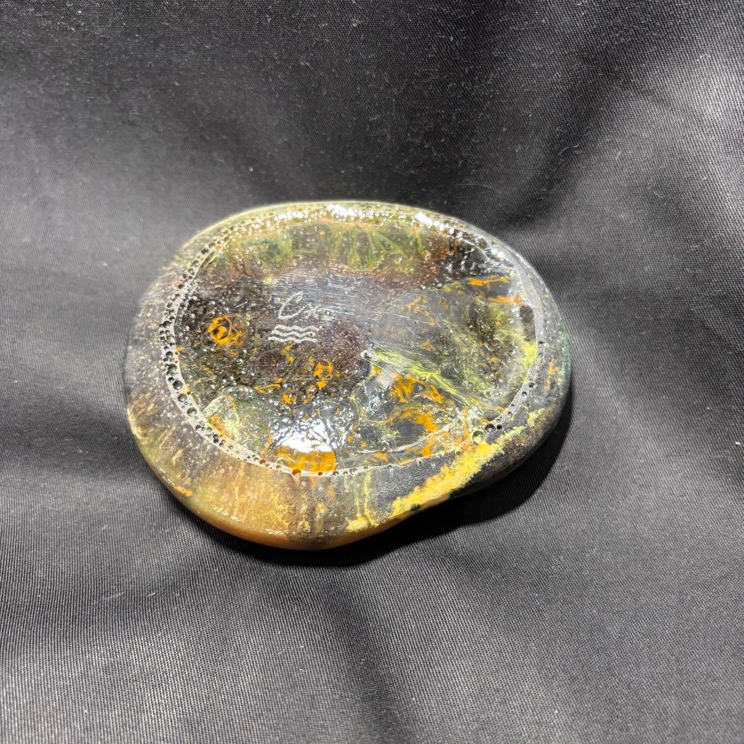 パートドヴェール　小皿　柊　エミールガレ　アマルリックワルター②