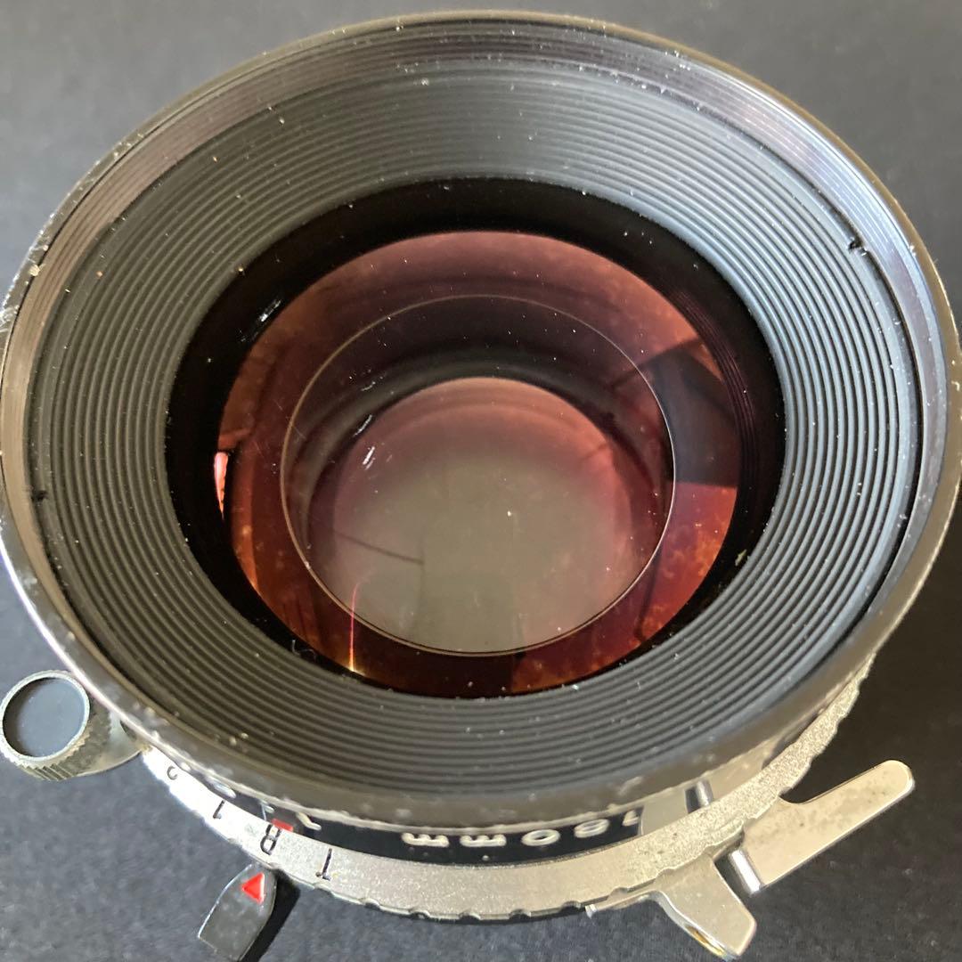 NIKON NIKKOR-W 180/5.6 レンズ傷