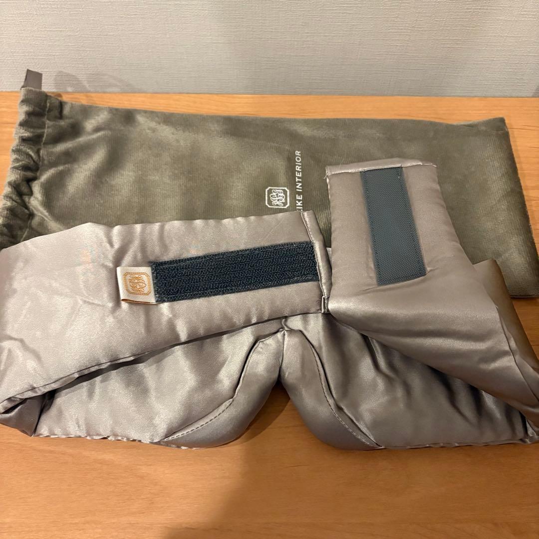 HOTEL LIKE INTERIOR 19匁シルクアイマスク　フォグ