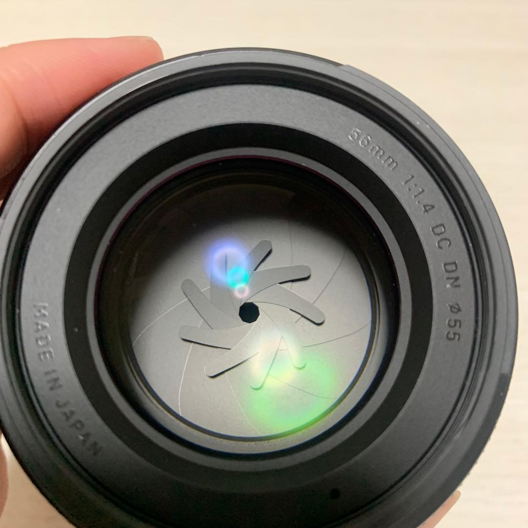 【ほぼ未使用】SIGMA 56mm F1.4 DC DN （ソニー）