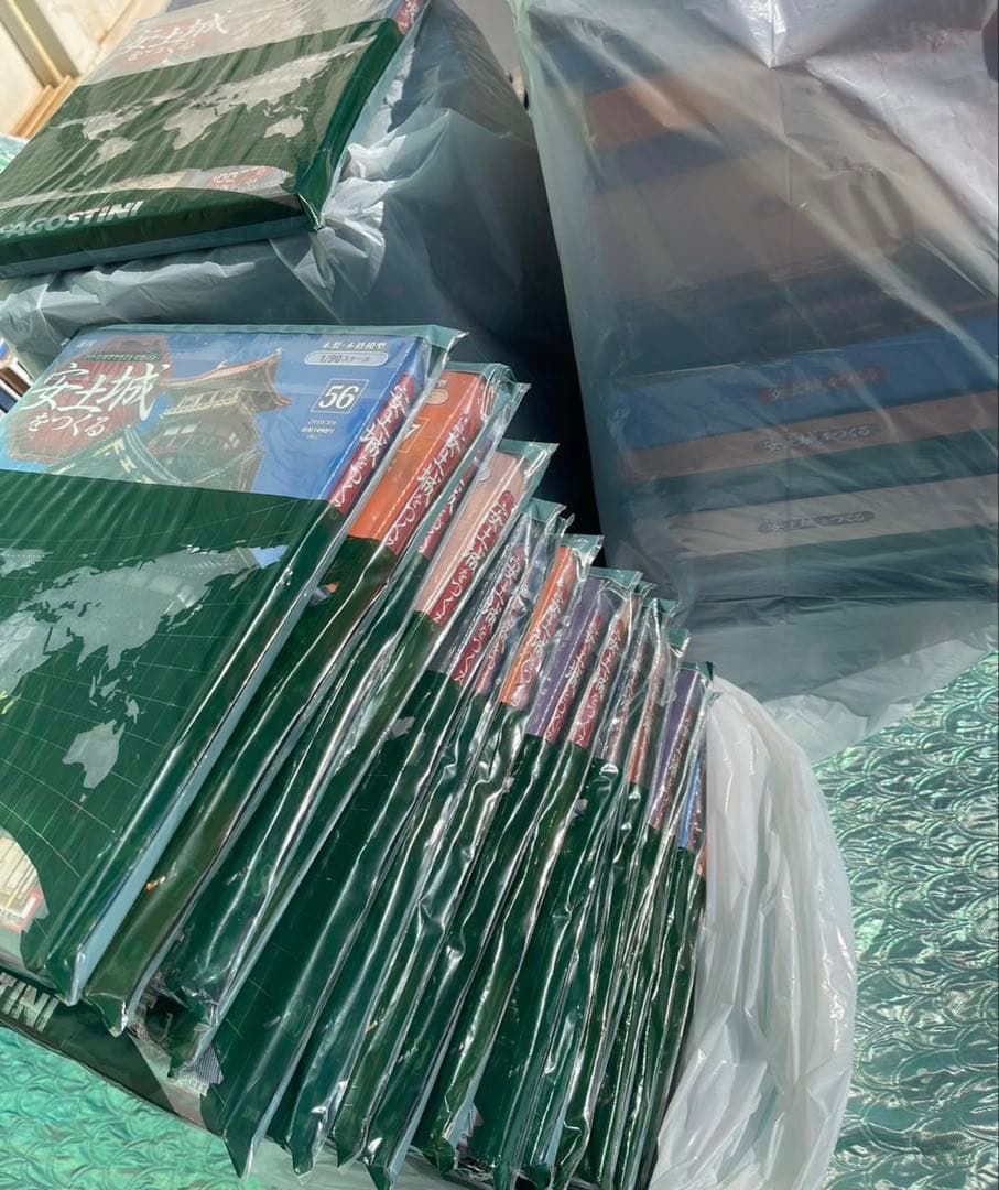 【生活動物】ディアゴスティーニ　安土城をつくる 1/80スケール全巻セット