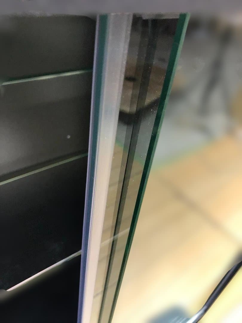 送料無料 JAJAN　コレクション ガラスショーケース 鍵付き 黒 251106