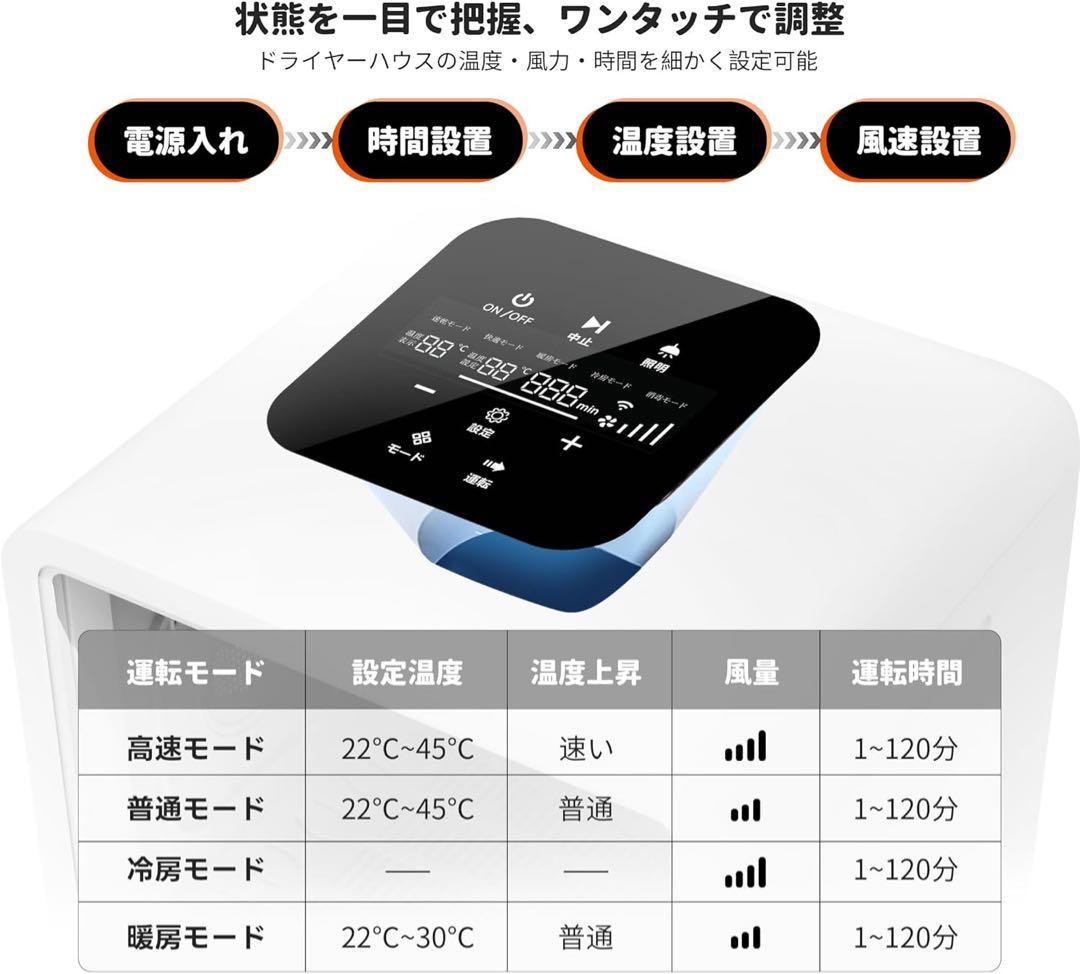 ペットドライルーム ペットドライヤーボックス ドライルーム 自動速乾
