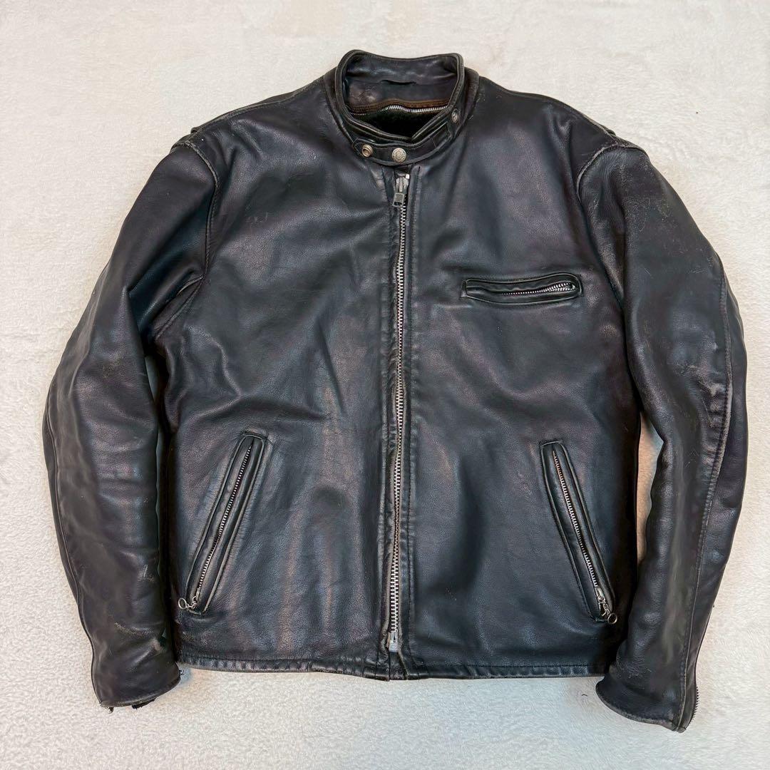 SIZE42 SCHOTT 641 ライダースジャケット ライナー 大きいサイズ