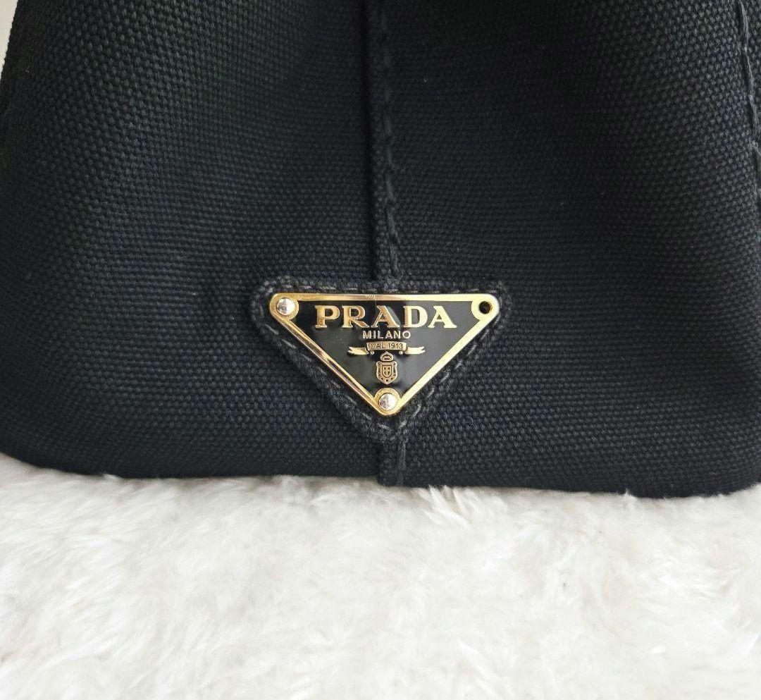 ⭐訳あり品⭐美品 プラダ カナパ ハンドバッグ ショルダー付き 2way