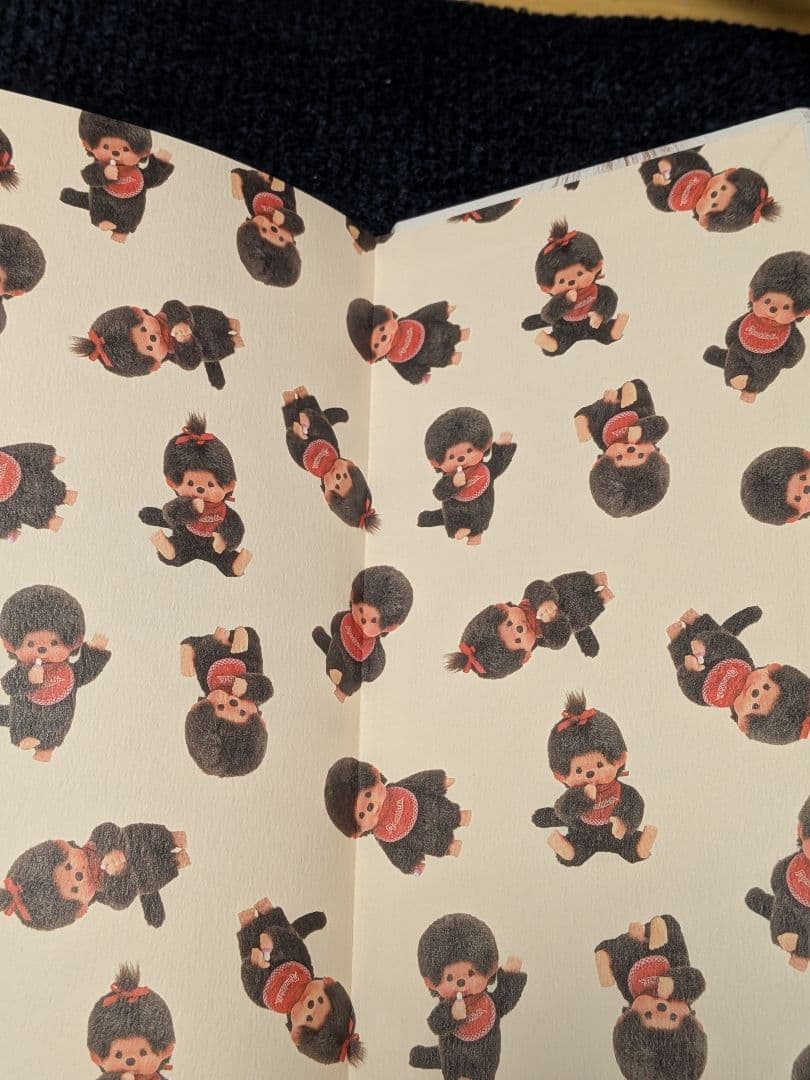 ほぼ日手帳2026 モンチッチ柄