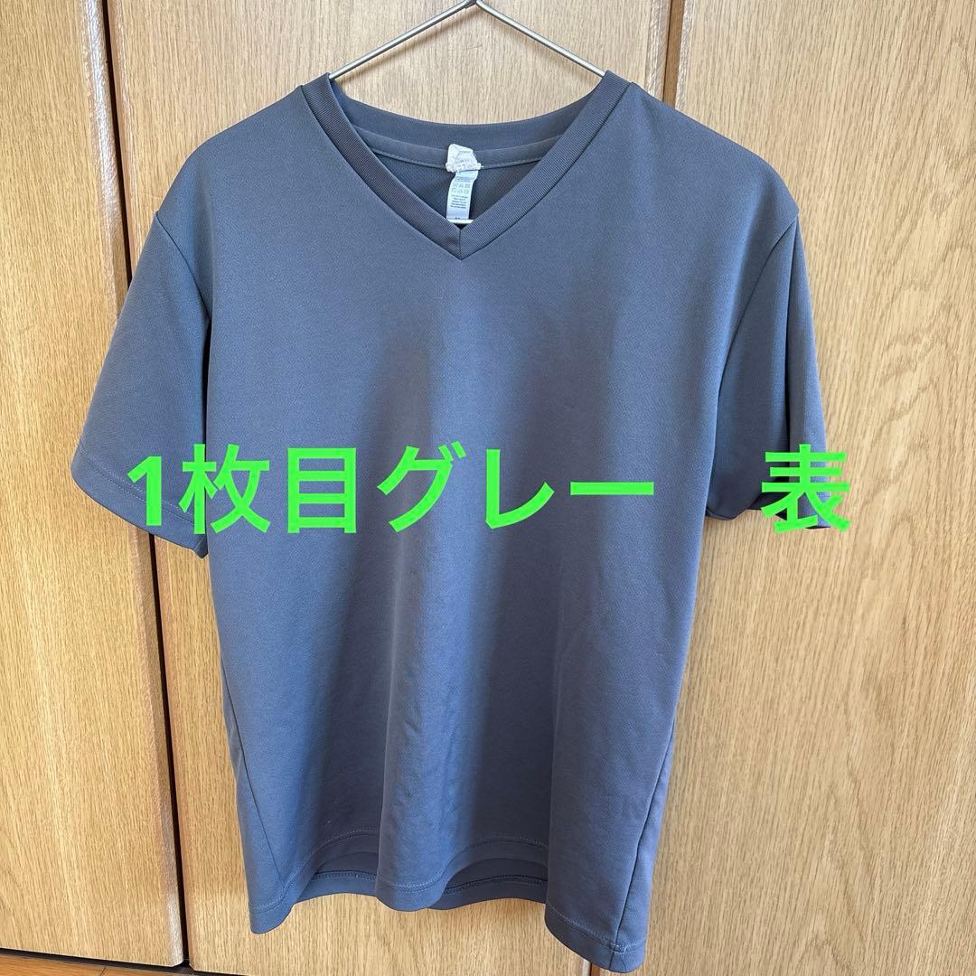 リライブシャツ正規品3枚（グレーのMサイズ2枚、黒のSサイズ1枚）