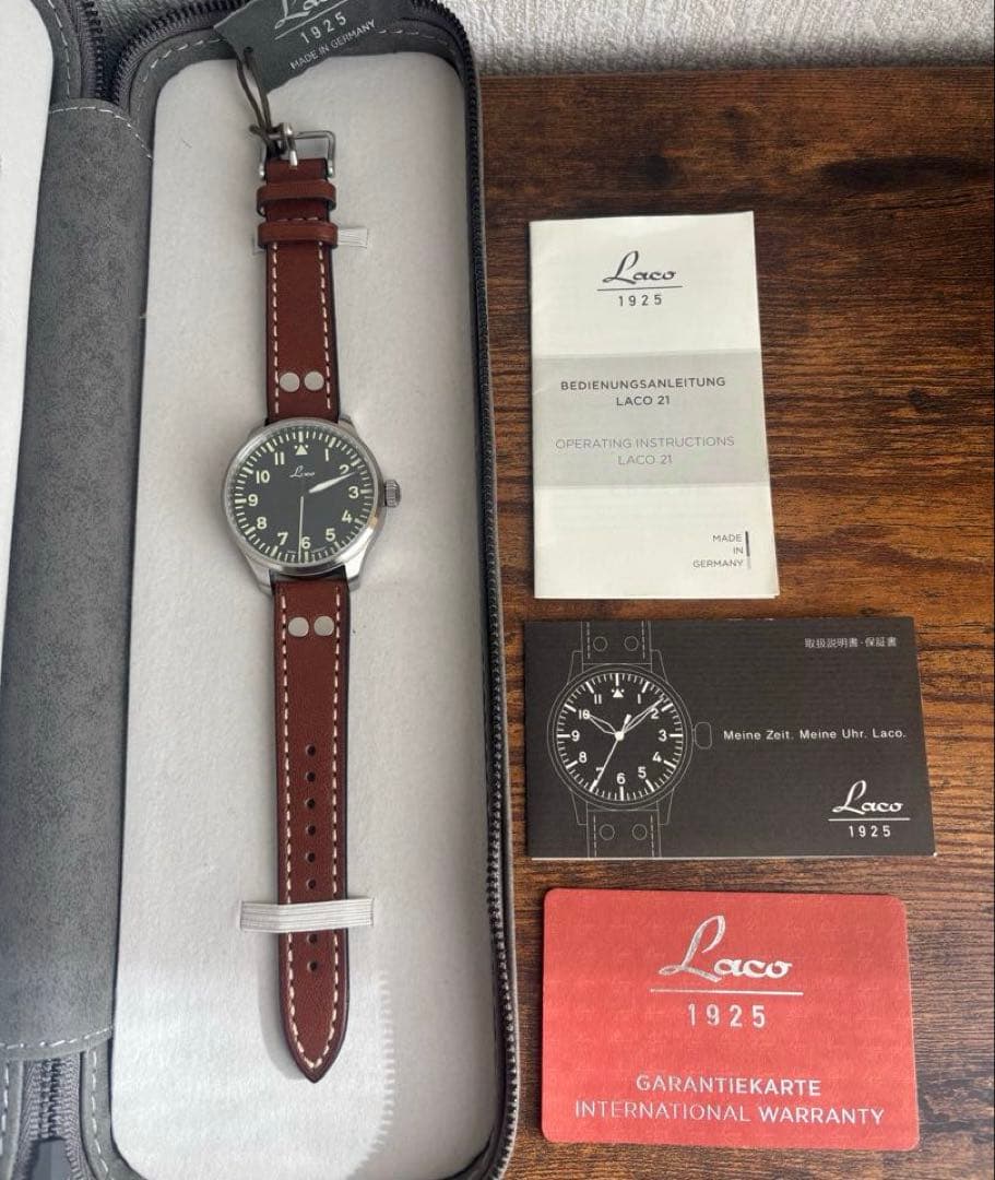 新品　ラコ 腕時計 Laco 861988 PILOT Augsburg39