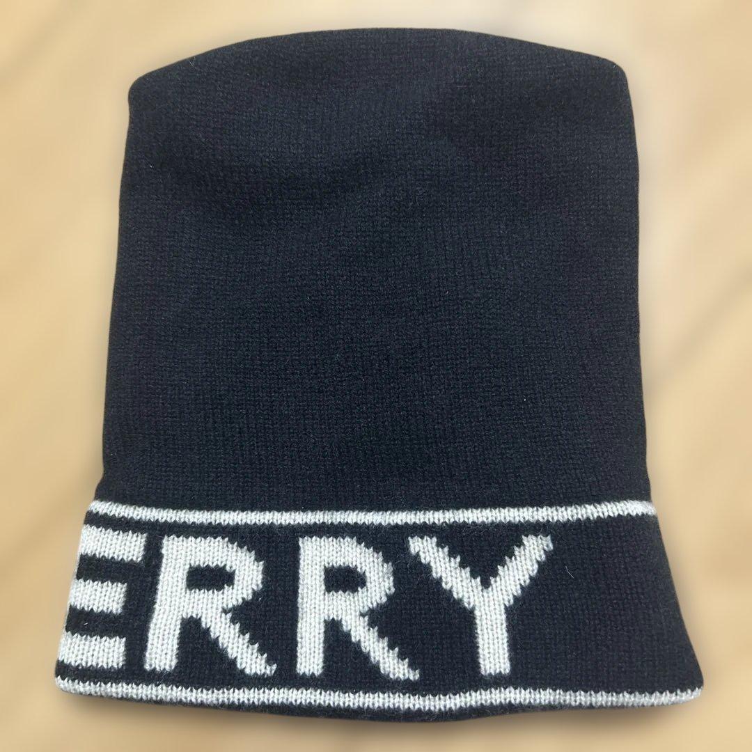 【正規品】BURBERRY ブラック ニット帽