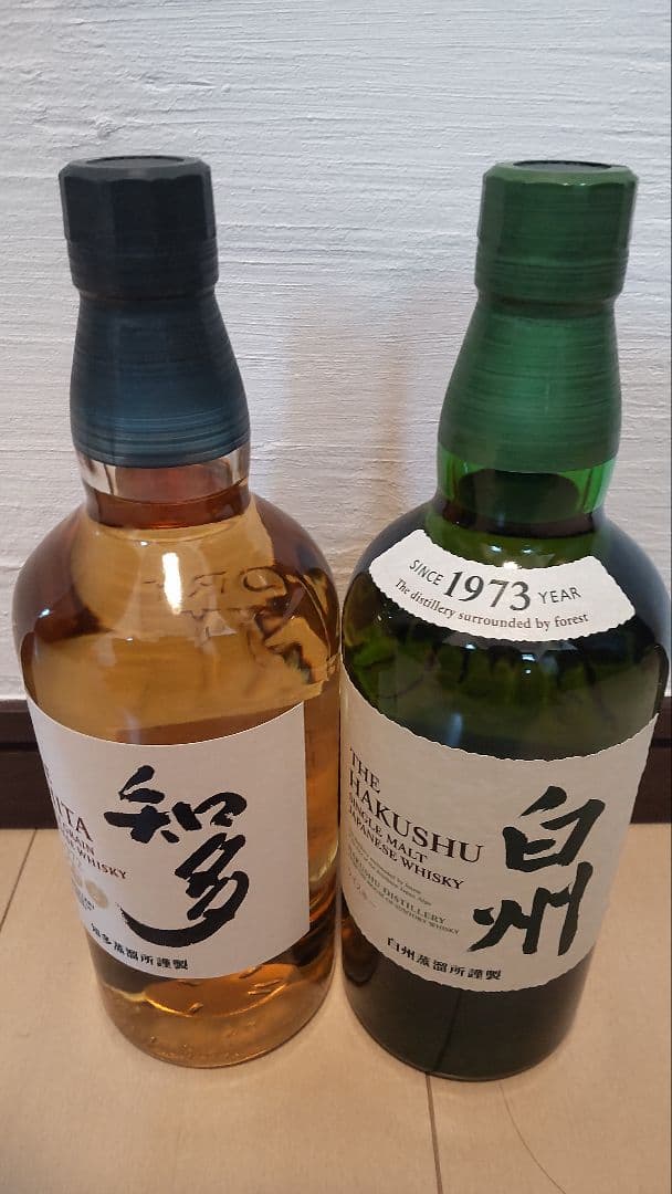 サントリー 知多ウイスキー & 白州　ウイスキー セット