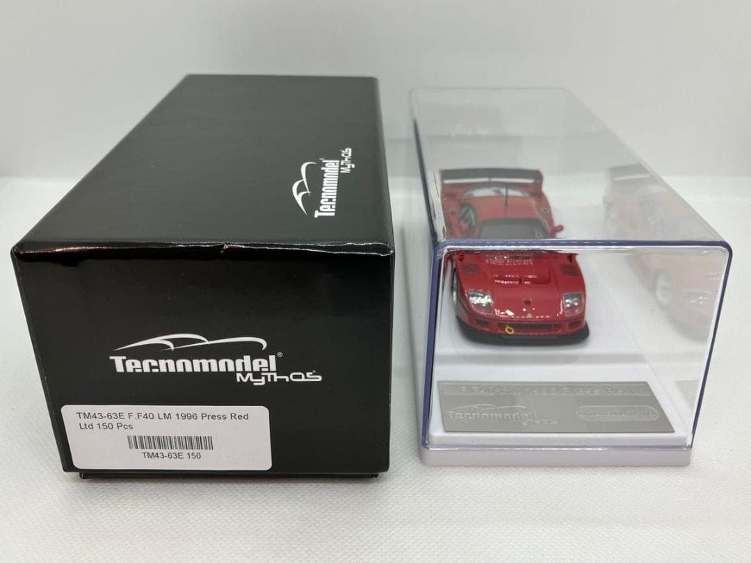 ★bobup★1/43★フェラーリ F40 LM★1996★150台限定★