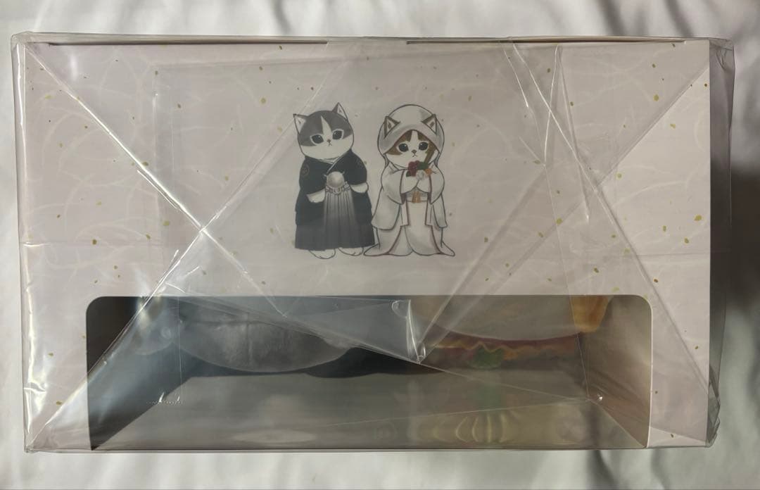 未開封　mofusand にゃんこの和装ウェディングペアぬいぐるみ 花嫁花婿